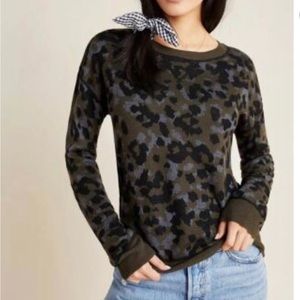 Anthropologie Ethan Camo Sweater- XS